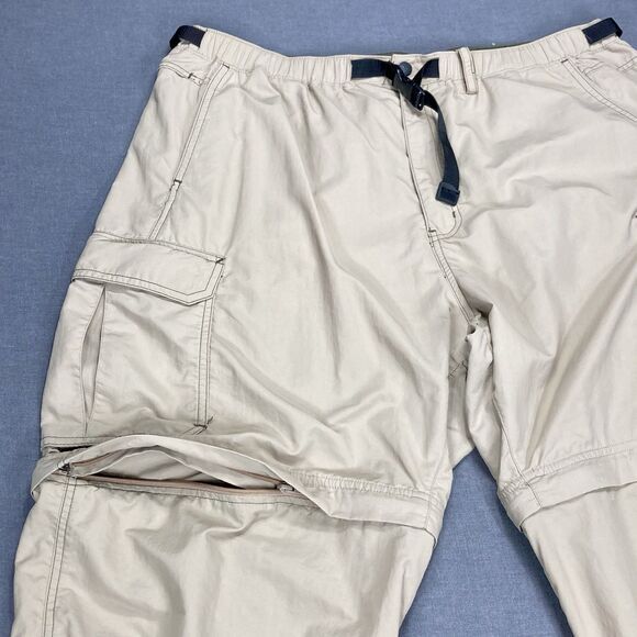 REI Cargo Pants Men XXL Convertible Hiking Relax Fit Lightweight Outdoor UPF 50+ - Picture 5 of 16